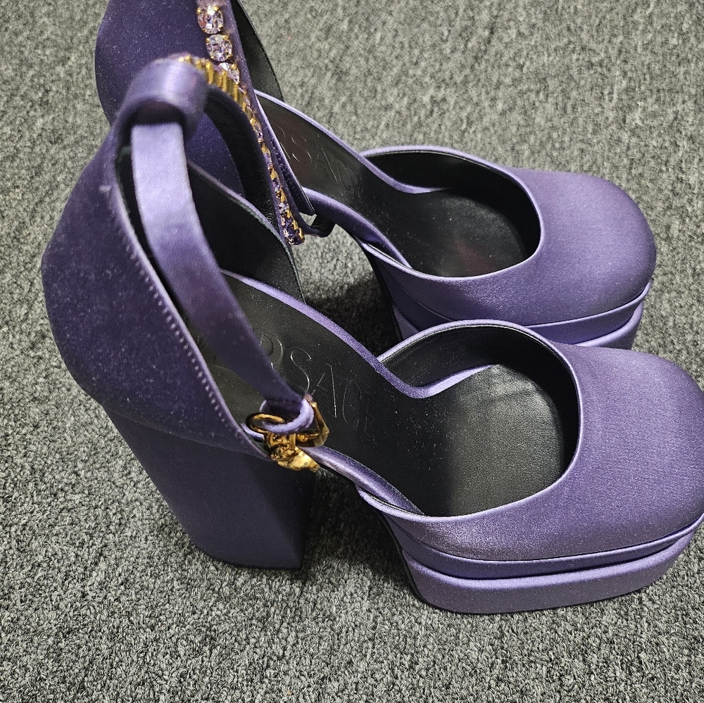 Versace medusa platform